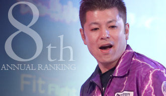 THE WORLD 2018 ANNUAL RANKING 8th / Shuichi Enokuma