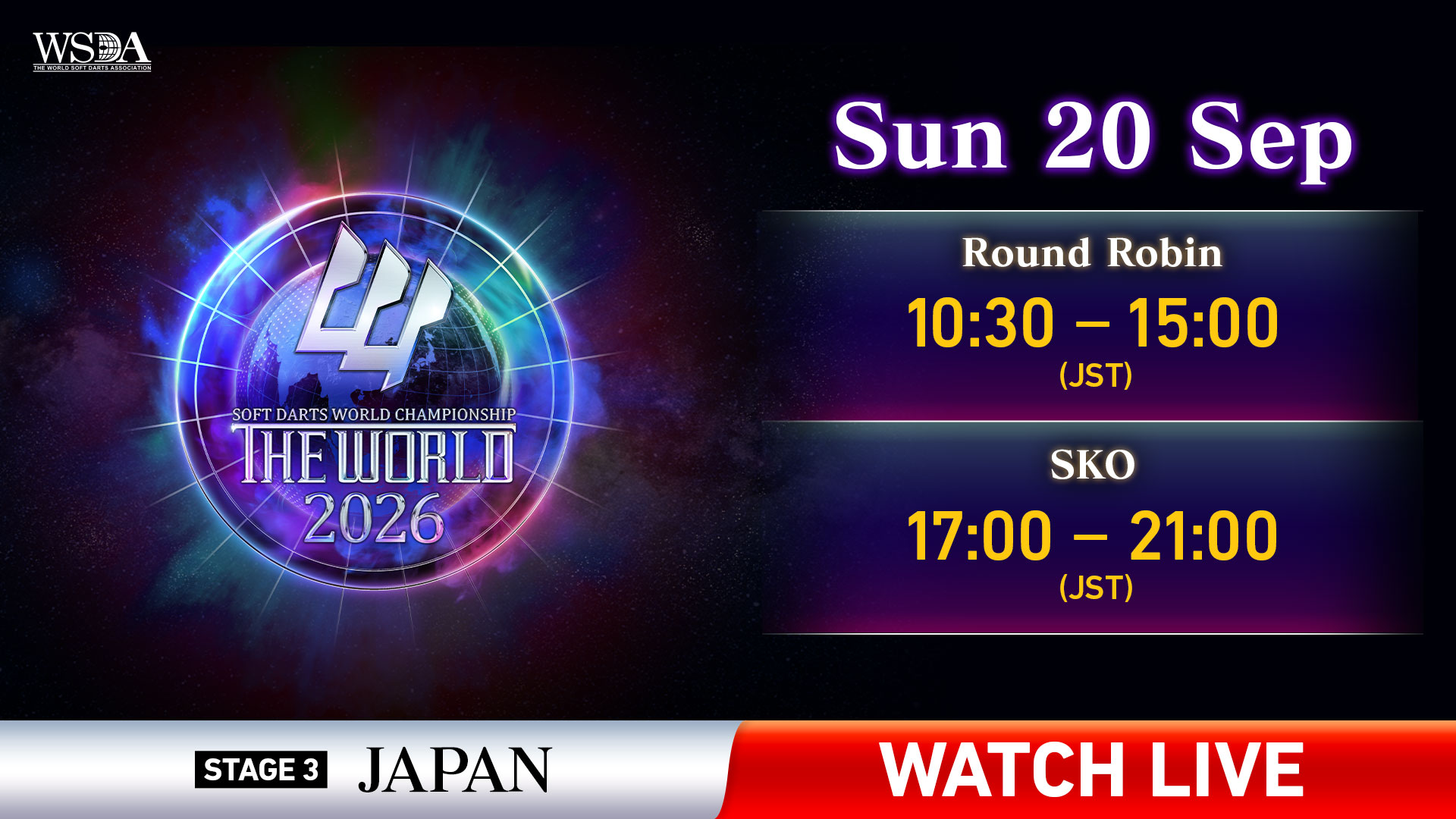 LIVE from Japan! THE WORLD 2026 STAGE 3 JAPAN