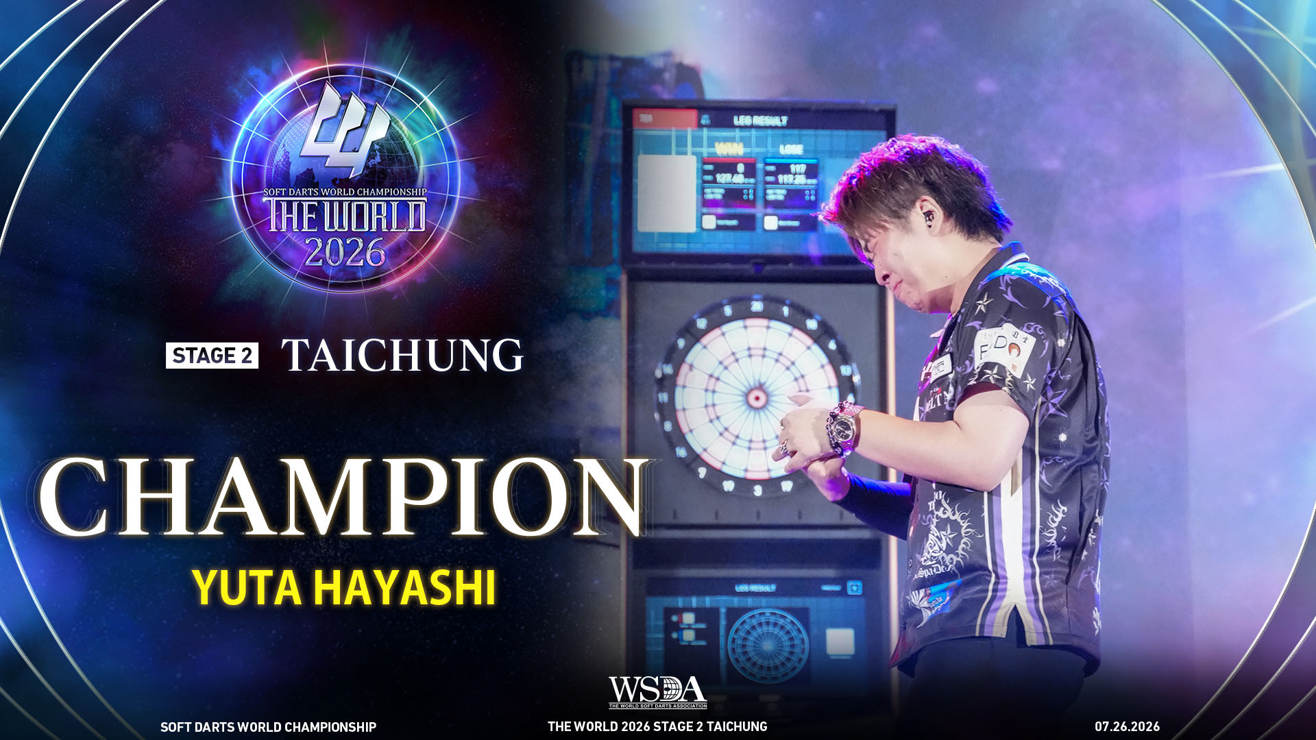 STAGE 2 TAICHUNG Champion: Yuta Hayashi