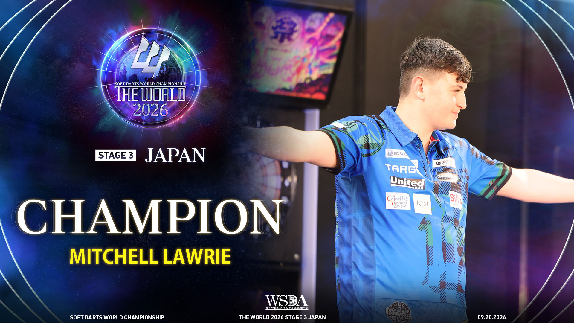 STAGE 3 JAPAN Champion: Mitchell Lawrie